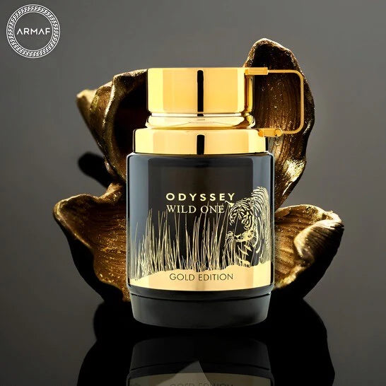 PERFUMY ARABSKIE ODYSSEY WILD ONE - Pieprz, Bergamotka, Mięta i Cytryna; Różowy pieprz, Lawenda, Imbir i Wetiver; Cedr, Piżmo, Paczula, Elemi, Drzewo sandałowe i Wetiver.