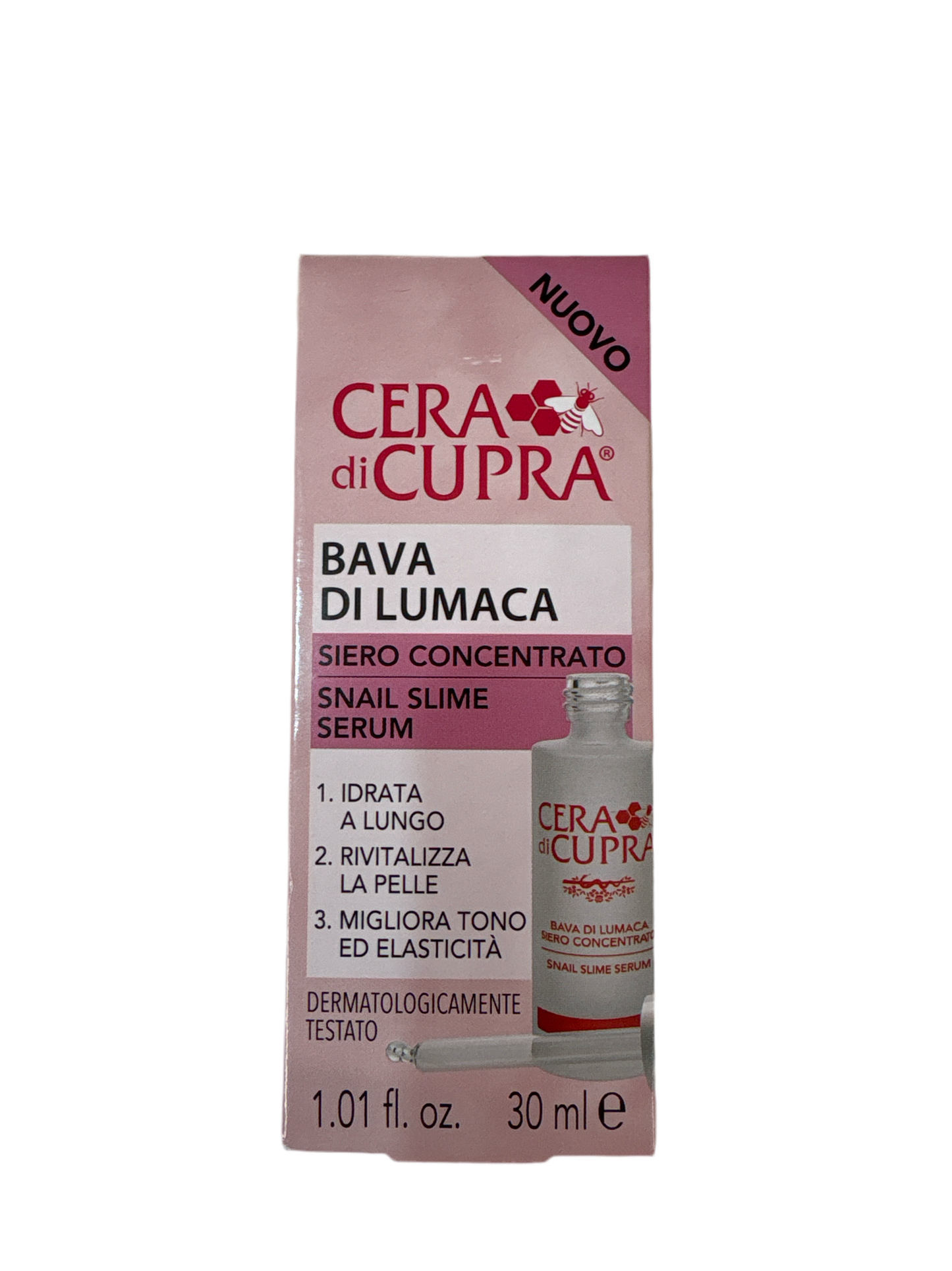 Cera di Cupra siero viso Bava di Lumaca