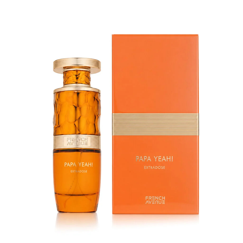 FRENCH AVENUE PAPA YEAH EXTRADOSE 100ML-Arancia Rossa, Guava e Latte di Mandorla; Osmanto, Gelsomino e Zucchero;Vaniglia, Crema di Latte, Sandalo e Muschio.