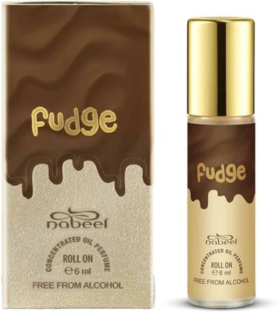 NABEEL FUDGE ROLL ON -Orzech Laskowy, Czekolada Gorzka, Wanilia, Bita Śmietana, Cukier Cukrowy, Piżmo, Ambra.