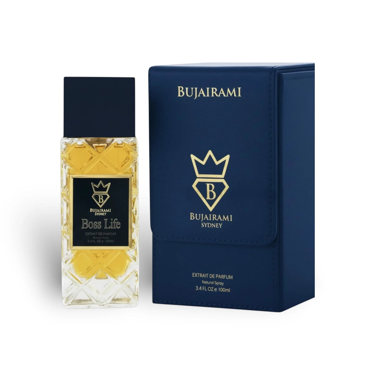 BUJAIRAMI BOSS LIFE EXTRAIT 100ml-gemello di outlands-Pepe di Sichuan, Incenso,Cardamomo e Limone; Fiore d'Arancio, Patchouli, Coriandolo, Geranio,Zafferano, Anice,Rosa,Benzoino, Ambra, Legno di Agar, Labdano, Vaniglia,Betulla e Muschio.