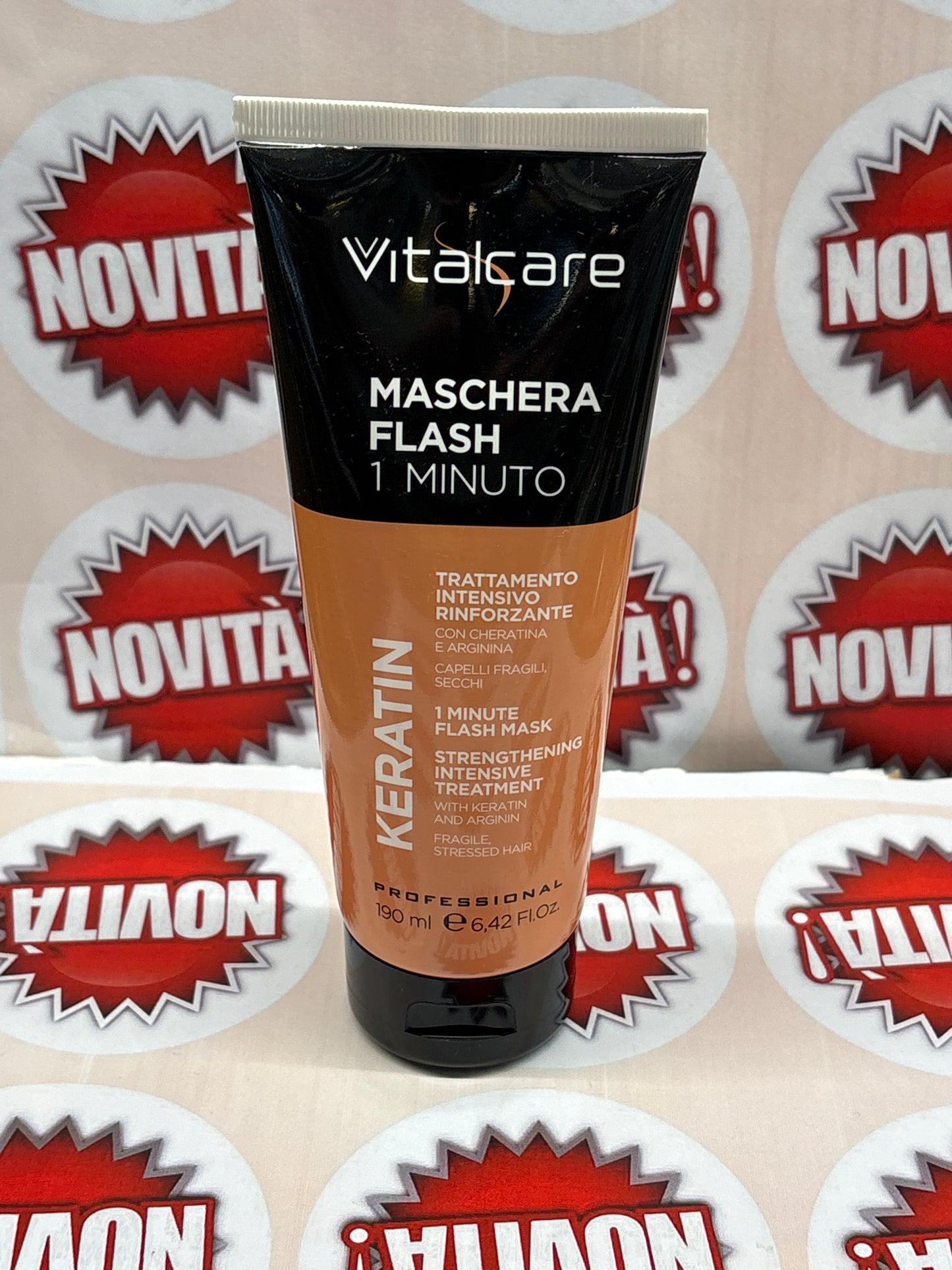 Vitalcare maschera 1 minuto cheratina