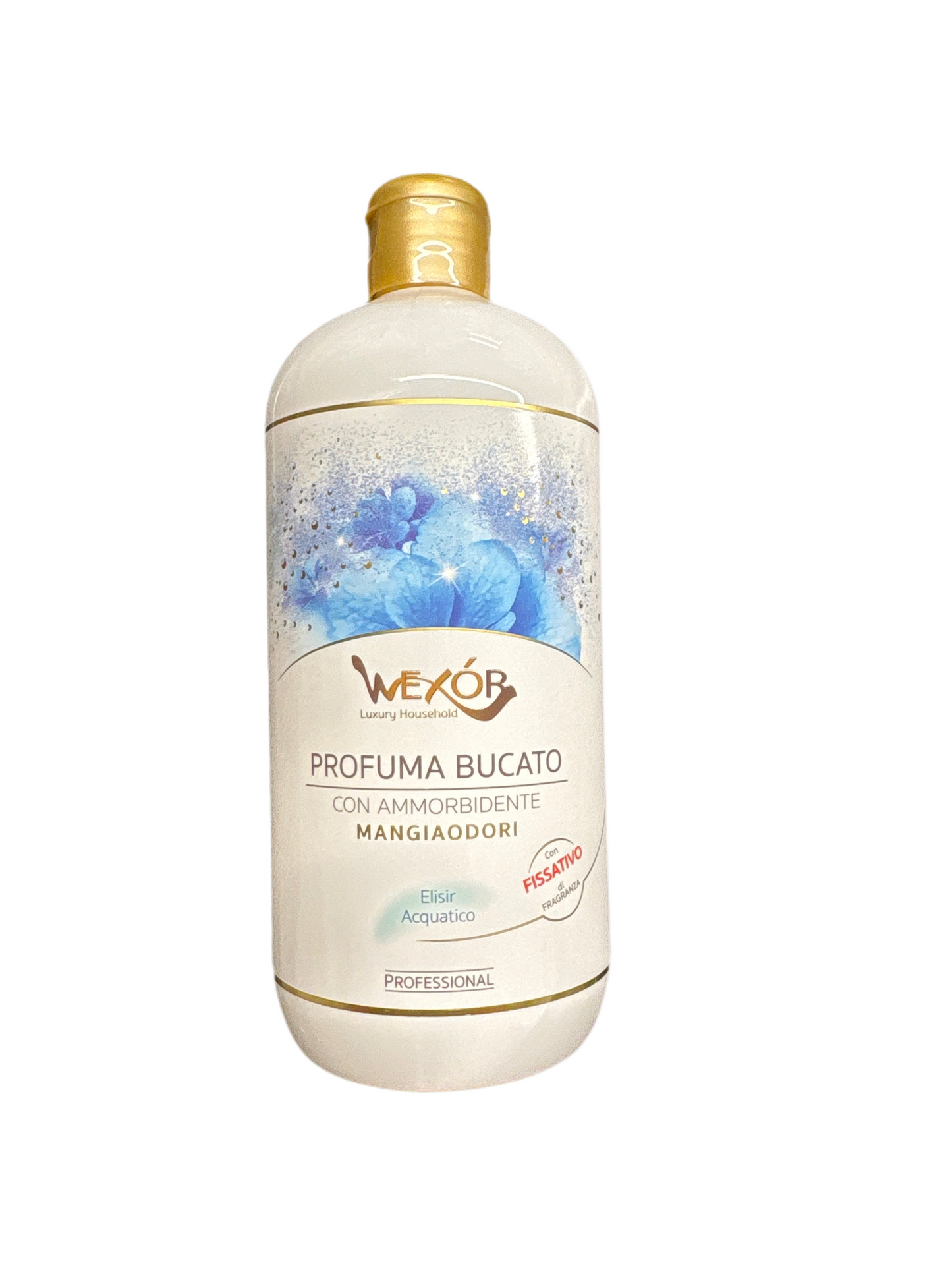 Wexor Parfum de Lessive avec Assouplissant Élixir Aquatique