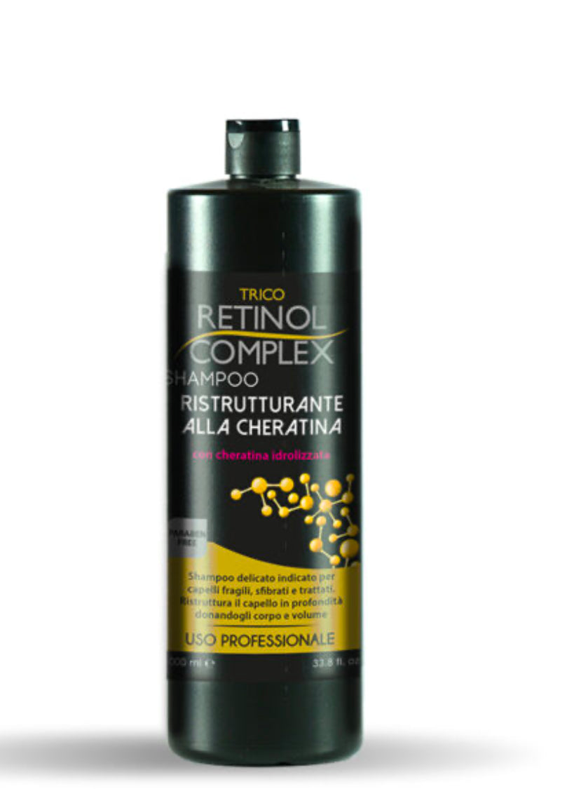 Retinol Complex Shampoo Ristrutturante alla Cheratina 800ml