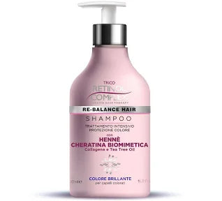 Retinol Complex Shampoo Henné Cheratina E Collagene