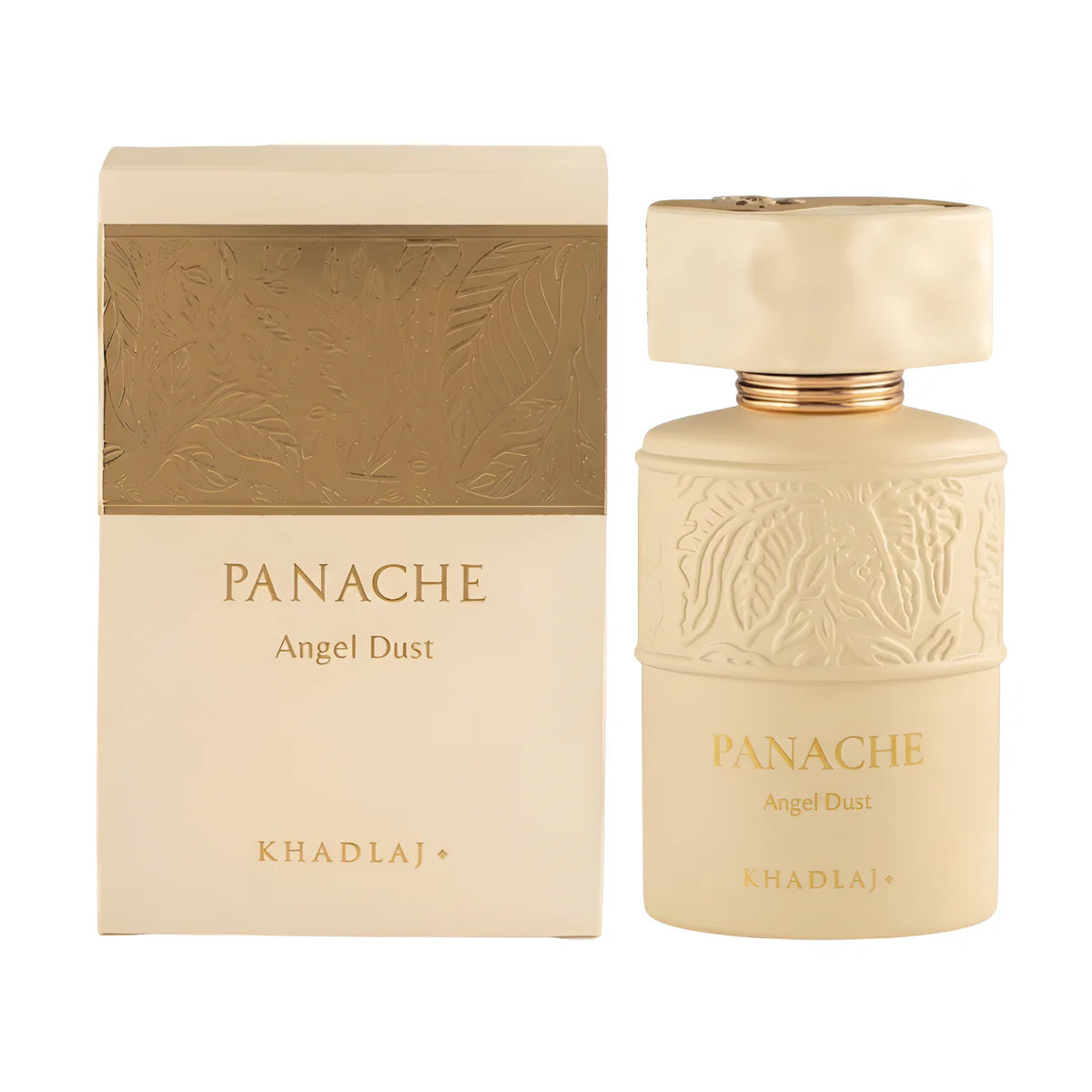 PANACHE ANGEL DUST KHADLAJ EXTRAIT 100ML- Wanilia, Mandaryn i Czerwony porzeczka; Tuberosa, Sandał i Rum; Wanilia, Bita śmietana, Piżmo i Benzoina.