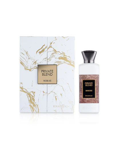 MUSK ICE KHADLAJ EXTRAIT 100ML-Valaya Exclusif-Bergamotka i Mandarynka; Konwalia, Kwiat Pomarańczy i Brzoskwinia; Piżmo, Wetiver i Piżmo Roślinne.