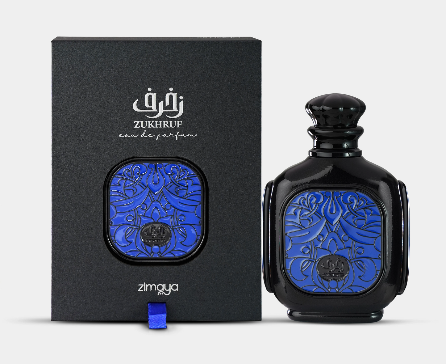ARABSKI PERFUM ZUKHRUF BLACK ZIMAYA Gałka Muszkatołowa, Cynamon, Grejpfrut i Pieprz Czarny; nuty serca to Lawenda, Nuty Leśne, Irys i Kawa; nuty bazy to Lukrecja, Ambra, Sandał i Wanilia.