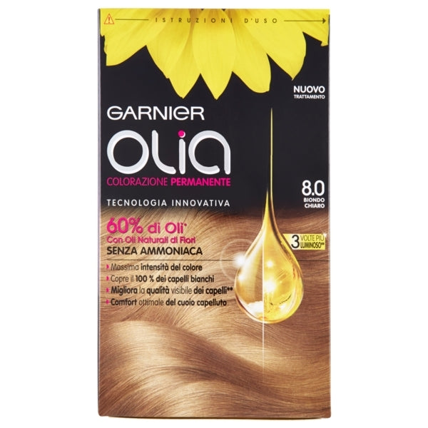 OLIA 8,0 BIONDO CHIARO
