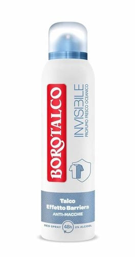 BOROTALCO DEZODORANT SPRAY NIEWIDZIALNY NIEBIESKI