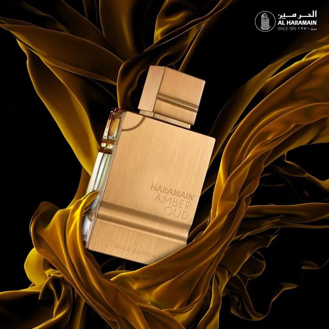 PERFUMY ARABSKIE AL HARAMAIN AMBER OUD GOLD EXTRAIT - Nuty zielone, Bergamotka, Słodycze, Melon, Ananas, Ambra, Cedr, Nuty leśne, Mirra, Piżmo, Wanilia.