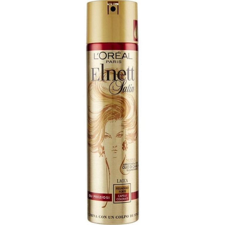 OREAL ELNETT LACCA FISSAGGIO FORTE CAPELLI COLORATI 250ML