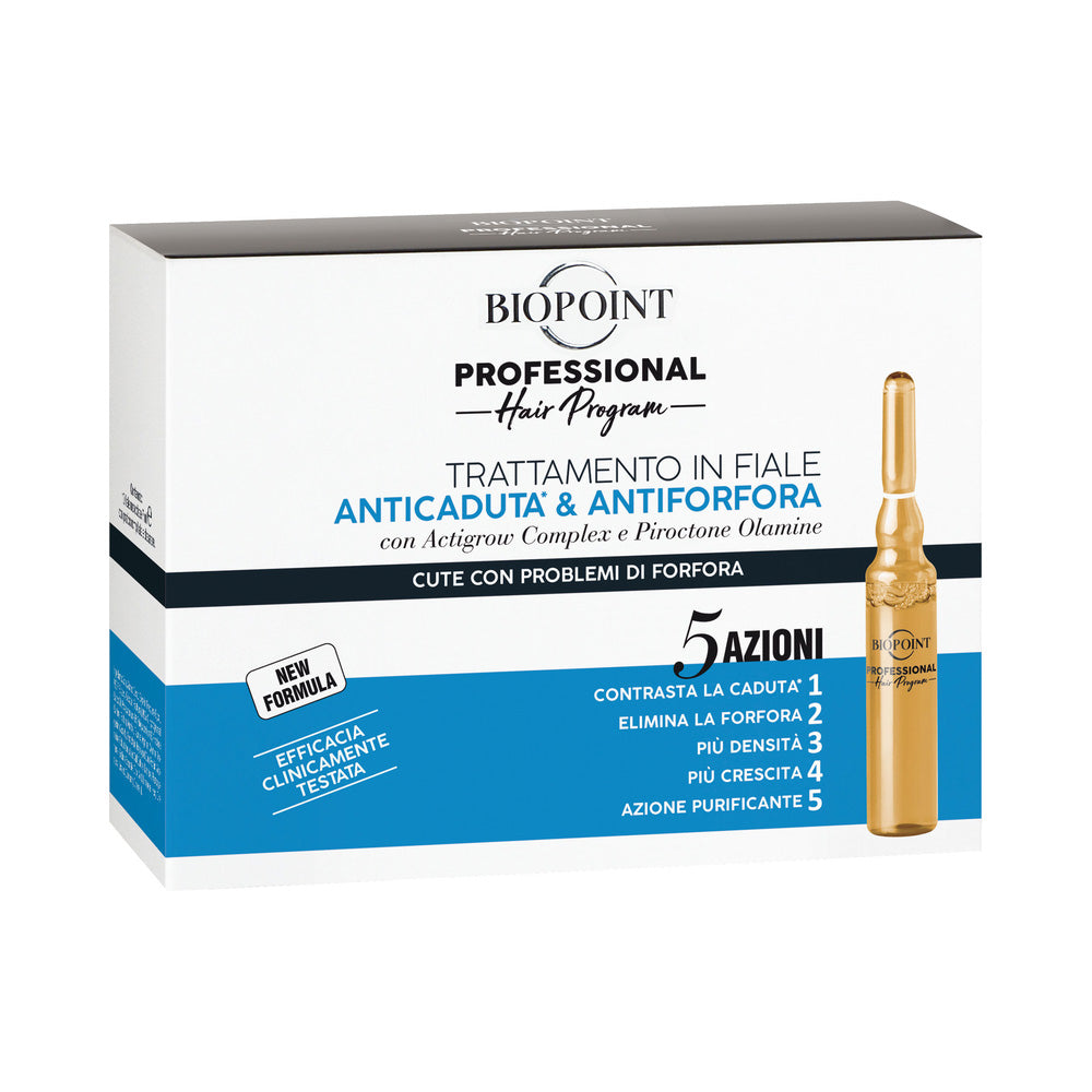 Biopoint Trattamento Anticaduta e Antiforfora Capelli Fiale 10x7ml