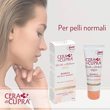 CERA DI CUPRA RECETTE DE BEAUTÉ CRÈME BLANCHE POUR PEAUX NORMALES TUBE 75ML