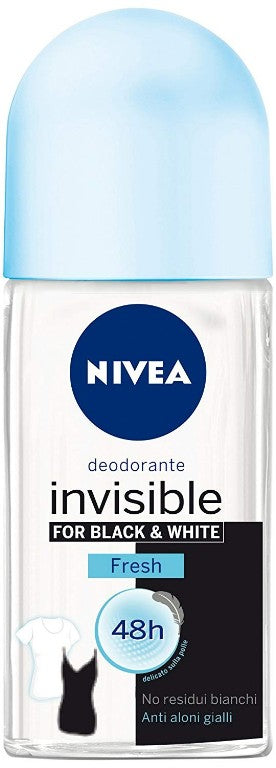 NIVEA DEO ROLL ON BLACK & W.FRESH