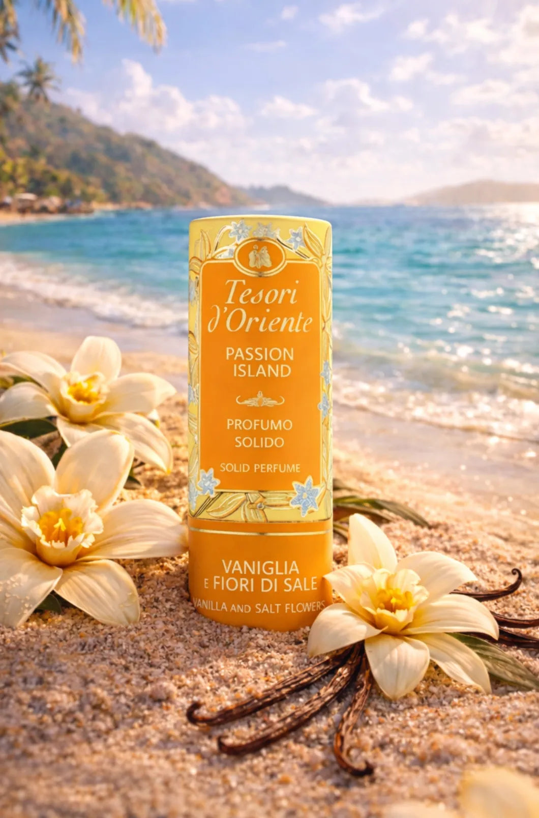 TESORI D'ORIENTE PROFUMO SOLIDO 7ML VANIGLIA e FIORI DI SALE