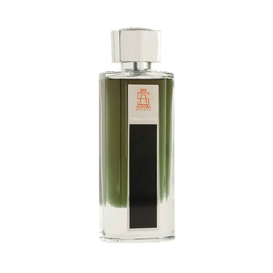 AURORA SCENTS TOBAC OUD 100ML-Cardamomo; Cuoio e Gelsomino Sambac;Muschio di Quercia, Patchouli e Ambra.