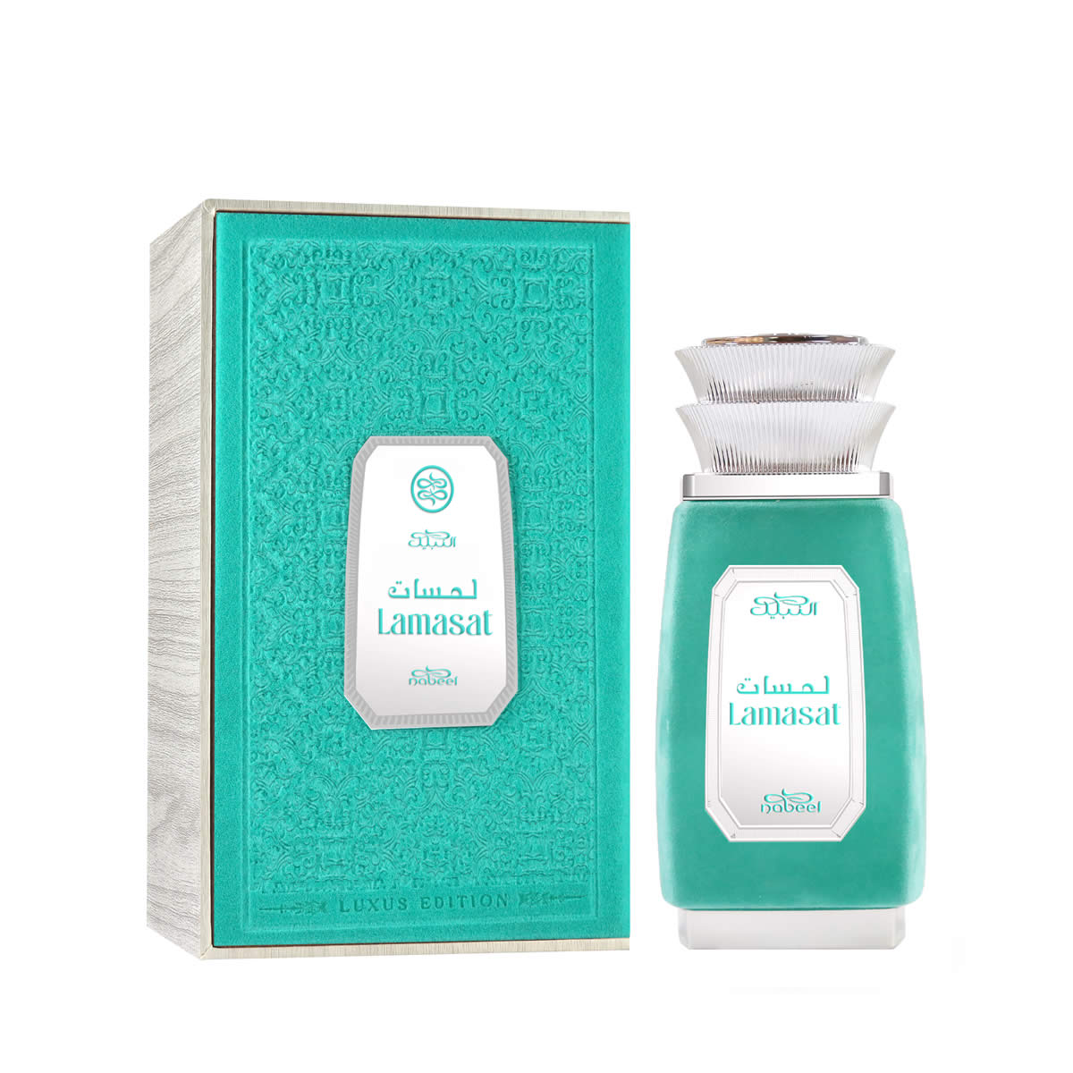 LAMASAT NABEEL 100ML-Mandarino, Imbir i Nuty Owocowe; Kwiat Pomarańczy; Nuty Balsamiczne i Ambra.