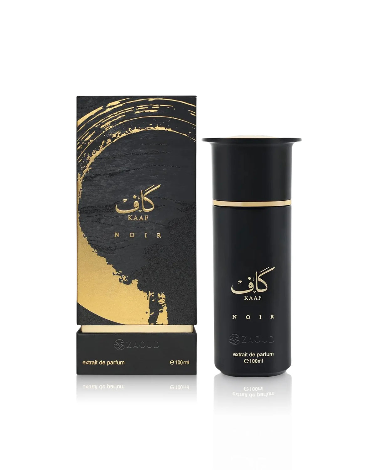 KAAF NOIR EXTRAIT AHMED AL MAGHRIBI 100 ML-Arancia Rossa, Bacche di Ginepro, Limone di Sicilia e Cardamomo; Iso E Super, Lavanda, Salvia Sclarea, Geranio e Hedione;Legno di Cedro, Ambroxan, Vetiver, Muschio Bianco e Patchouli.