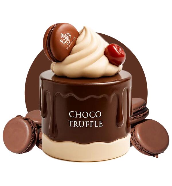 Munchies Choco Truffle Al Wataniah EDP 100ML- Cioccolato, Cocco, Caffè e Miele;Lattone, Vaniglia e Rosa;Dolciumi e Fava Tonka.