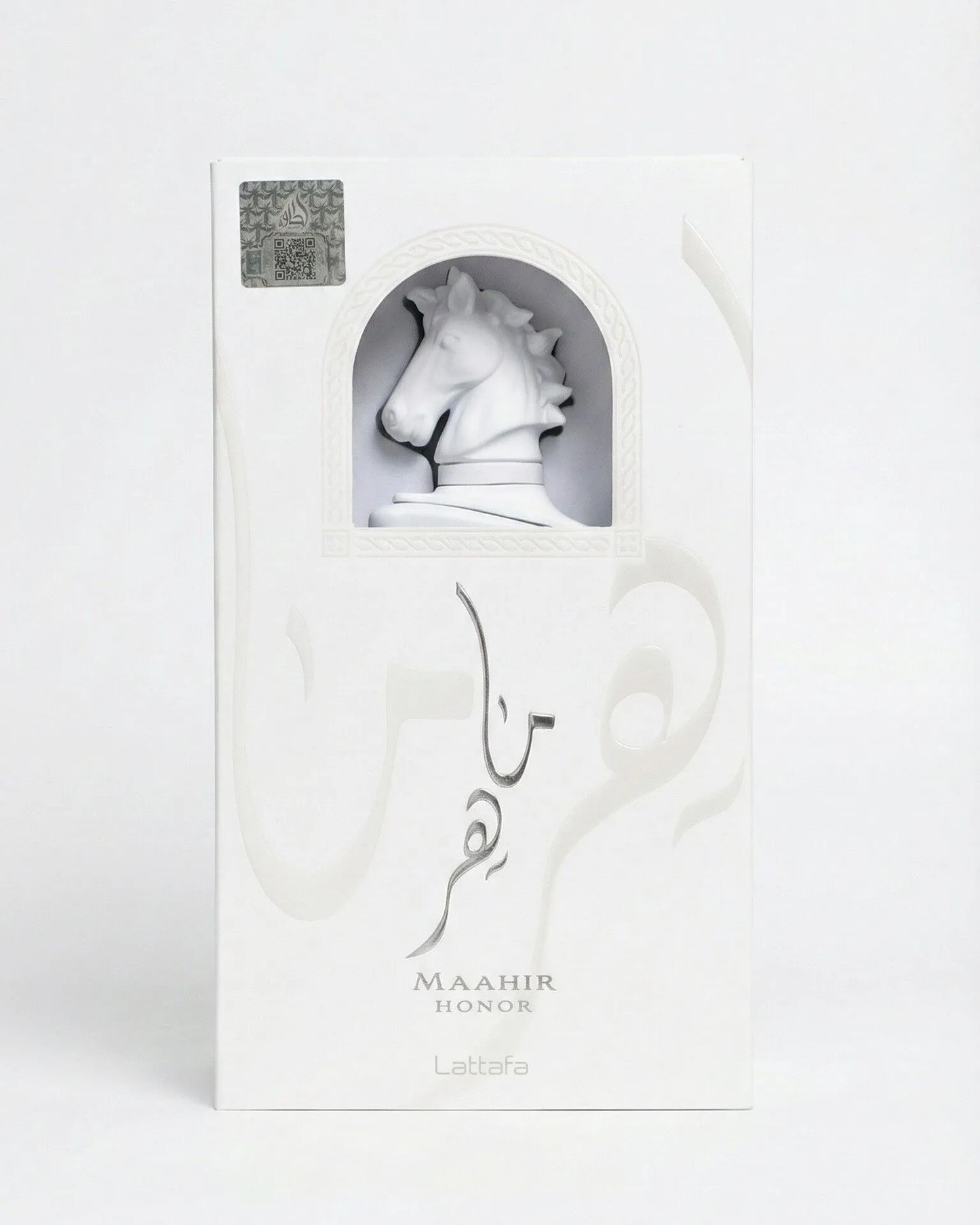 MAAHIR HONOR LATTAFA EDP 100ML-Bergamot, Słodka Cytryna, Mięta, Tymianek, Lawenda, Rozmaryn, Jaśmin, Moringa Arabska, Mchy, Drewno Cedrowe, Ambra