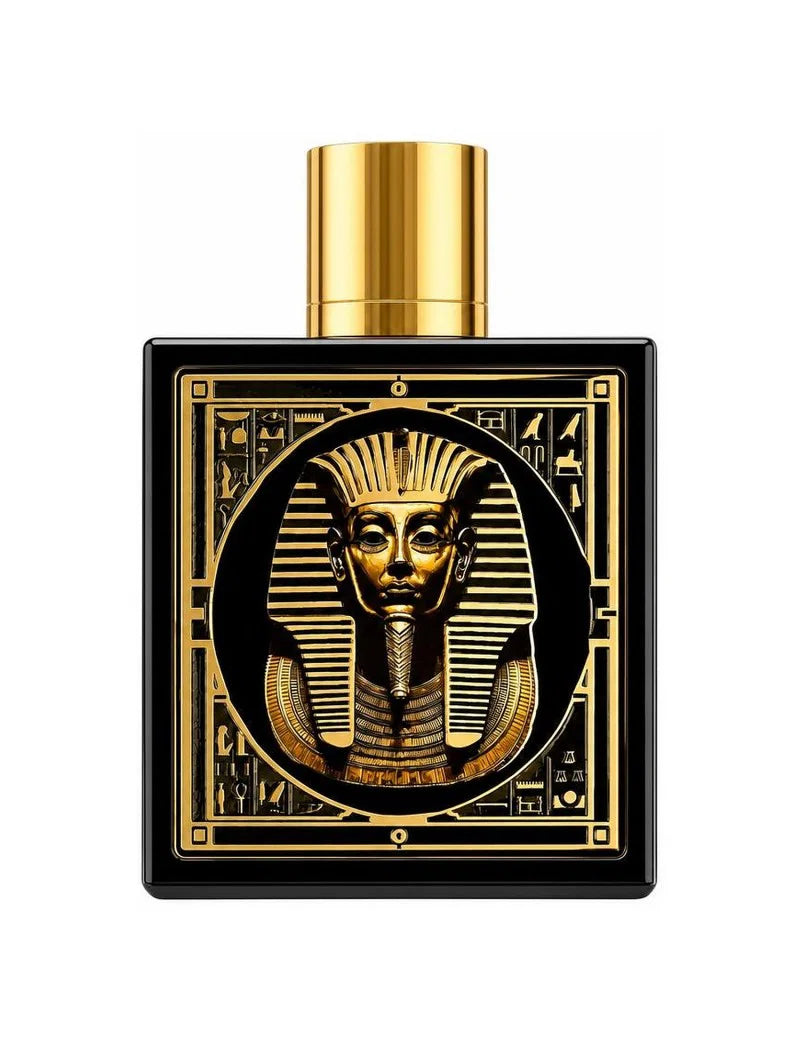 RAYHAAN PHARAOH 100ML-Zafferano, Cardamomo, note alcoliche e Olio di Cade;Pelle Scamosciata, Benzoino e Caffè;Vaniglia, Legno di Guaiaco, Fava Tonka, Amberwood e Labdano.