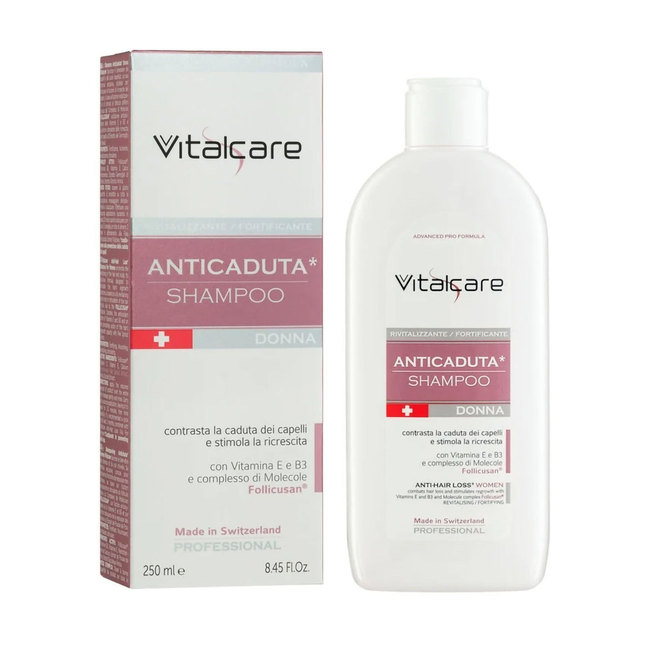 Vitalcare Professional Anticaída Champú Mujer Revitalizante