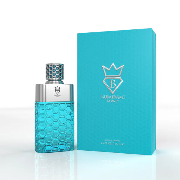BUJAIRAMI NO LIMIT 100ML-pacific chill-Arancia, Limone Verde, Menta, Ribes Nero,Albicocca, Basilico, Accordo Acquatico e Rosa di Maggio,Datteri, Fico, Muschio Ambrato.