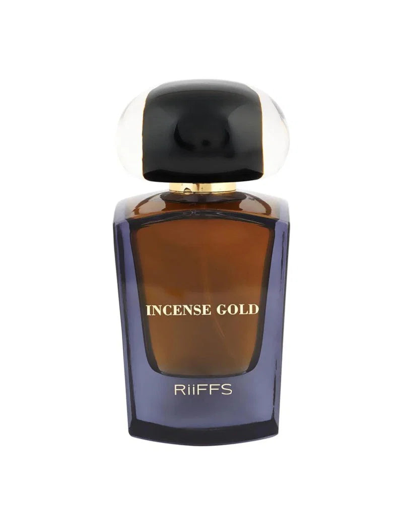 RIIFFS INCENSE GOLD EDP 100ML-Rosa, Zafferano,Note Gourmand, Incenso,Vaniglia, Ambra, Note Legnose