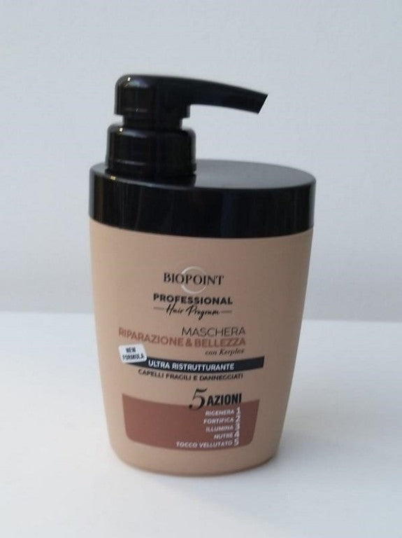 BIOPOINT MASCHERA 300ML RIPARAZIONE E BELLEZZA