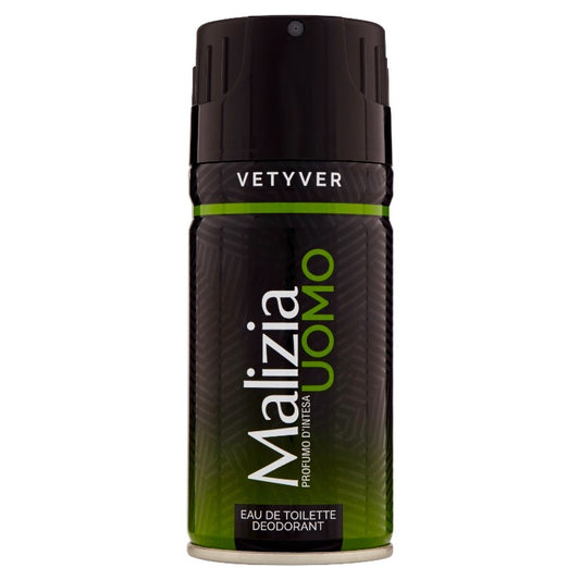 MALIZIA DEZODORANT SPRAY UOMO VETYVER ML.150