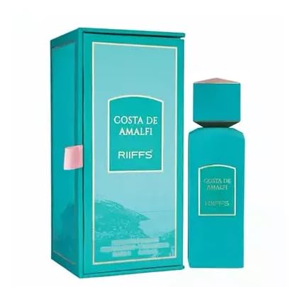 RIIFFS COSTA DE AMALFI EXTRAIT 100ML-Mandarino Verde, Scorza di Limone e Yuzu; Salvia Sclarea e Zenzero, Note Minerali, Ambra e Legno di Cedro.