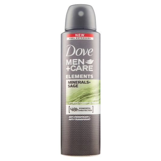 DOVE DEO SPRAY MEN MINERAL/SALVIA ML.150