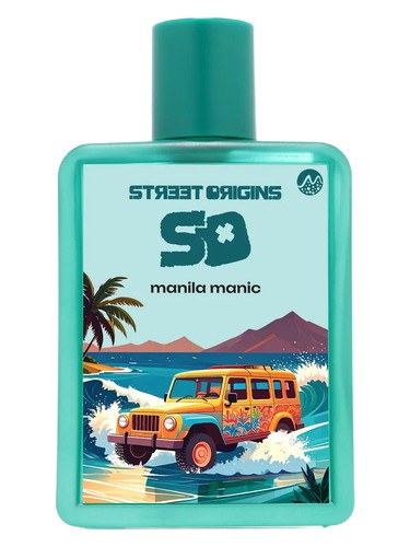 MANILA MANIC STREET ORIGINS EDP 75ML- Nuty zielone, Kokos, Pomarańcza i Limon;Lilia, Jaśmin, Mango i Truskawka;Nuty drzewne, Musk, Paczuli i Wanilia.