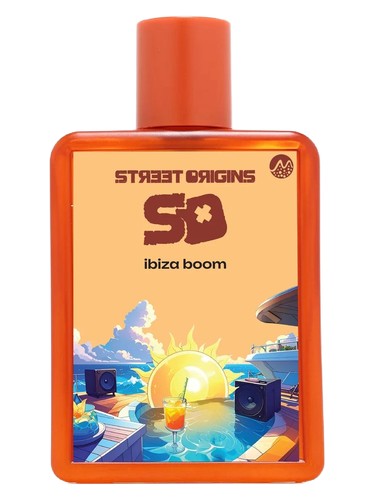 IBIZA BOOM STREET ORIGINS EDP 75ML-Suchy drewno, Nuty morskie i Bergamot; Czarny pieprz, Geranium, Szafran i Jabłko; Paczuli, Wetiver, Drewno cedrowe, Musk i Ylang Ylang.