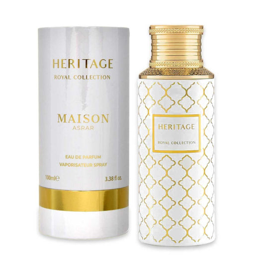 PROFUMO ARABO HERITAGE MAISON ASRAR-Note Floreali e Agrumi;Cocco e Note Fruttate;Muschio e Dolciumi.
