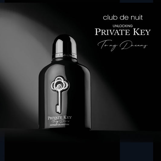 PRIVATE KEY TO MY DREAMS ARMAF EXTRAIT 100ML-Pepe Rosa, Cardamomo, Foglia di Ananas e Pepe Nero; Lavanda, Fiore d'Arancio, Mela e Geranio Bourbon;Cuoio, Assoluta di Vaniglia, Legno di Cedro, Patchouli e Vetiver.