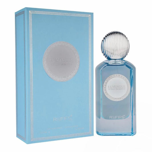 RIIFFS LUMINOUS EXTRAIT 100ML-Bergamotto, Foglia di Limone,Note Floreali,Rosa, Gelsomino