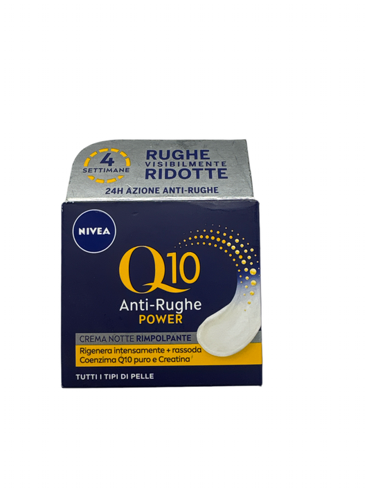 Nivea Q10 crema notte antirughe power