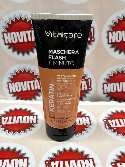 Vitalcare maschera 1 minuto cheratina