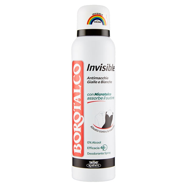BOROTALCO DEO SPRAY INVISIBLE