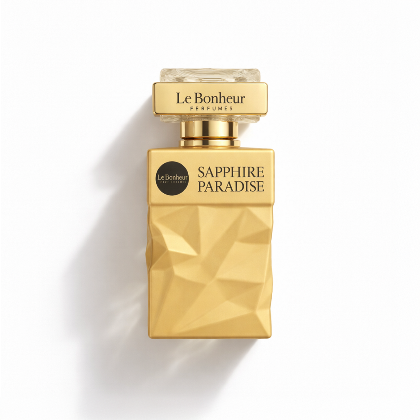 SAPPHIRE PARADISE LE BONHEUR EDP 100ML- ambretta i mleko; jaśmin, tuberoza i fasola tonka; wanilia, piżmo i kakao.