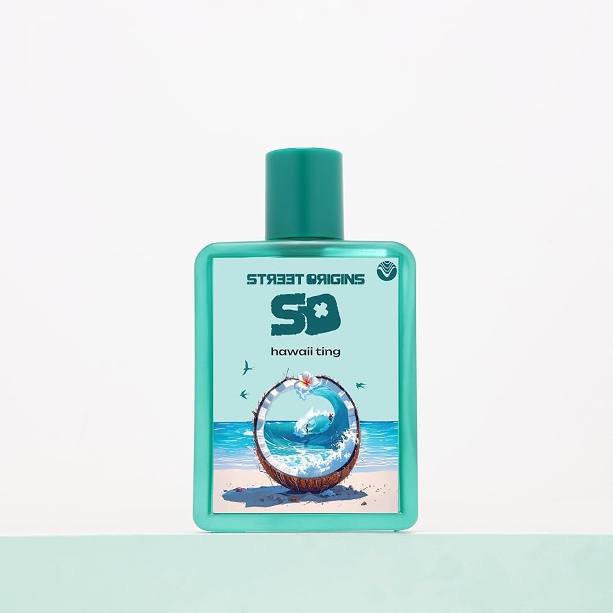 HAWAII TING STREET ORIGINS EDP 75ML-Jagoda i Jagoda acai;Konwalia i Frezja; Słodycze, Drewno cedrowe i Bursztyn.