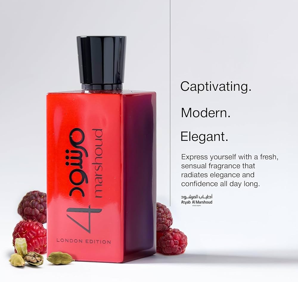 4 RED MARSHOUD 100ML-Pepe Rosa,Cardamomo; Lampone;Ambra.