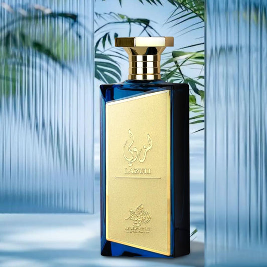 AL WATANIAH LAZULI EDP 100ML-NEROLI PORTOFINO-Limone, Bergamotto, Arancia Amara e Mandarino; Neroli e Fiore d'Arancio Africano; Ambra.