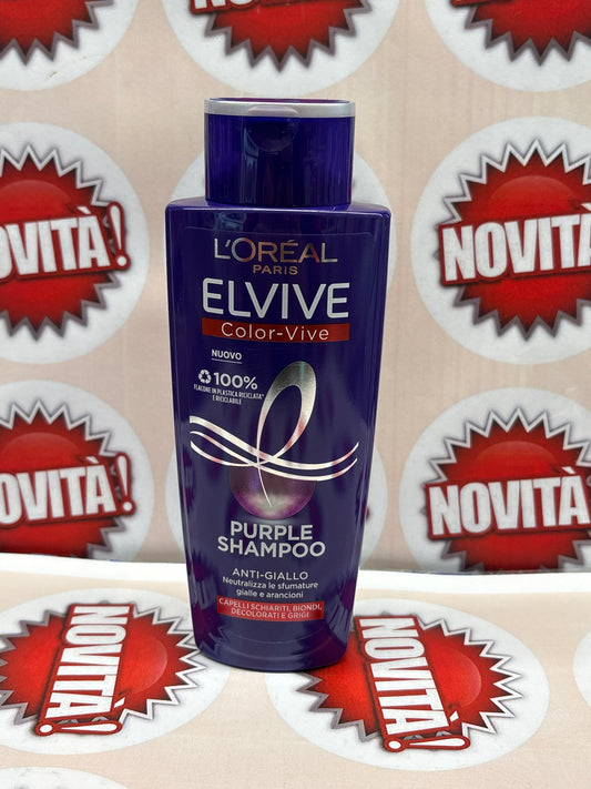 Elvive shampoo purple anti giallo