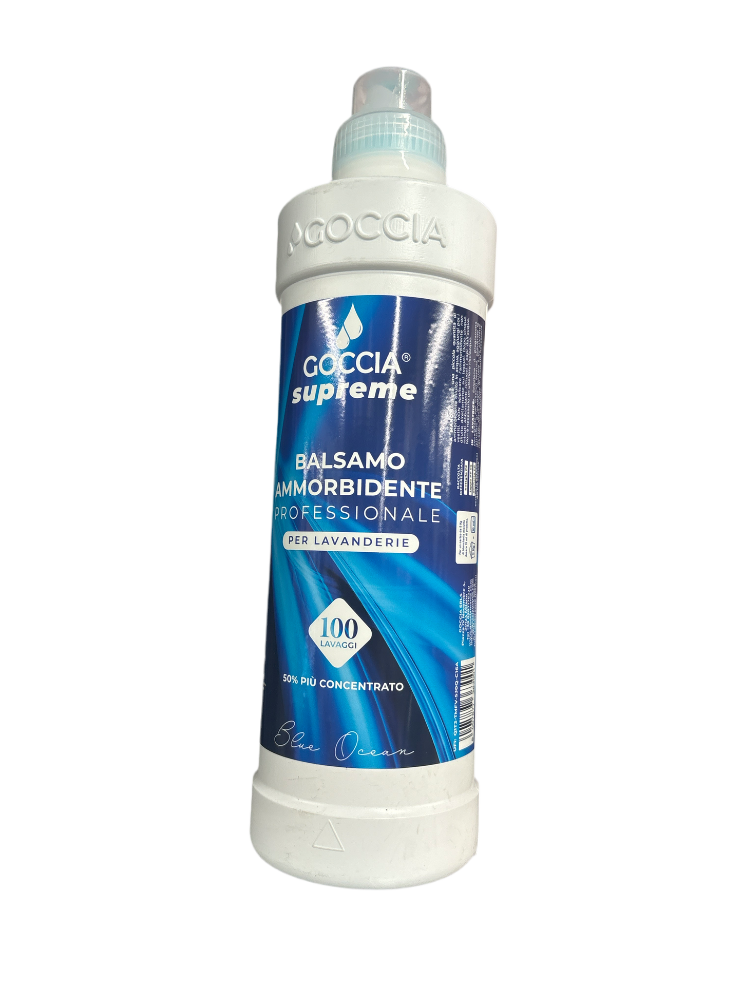 Goccia Balsamo Ammorbidente Blu Oceano