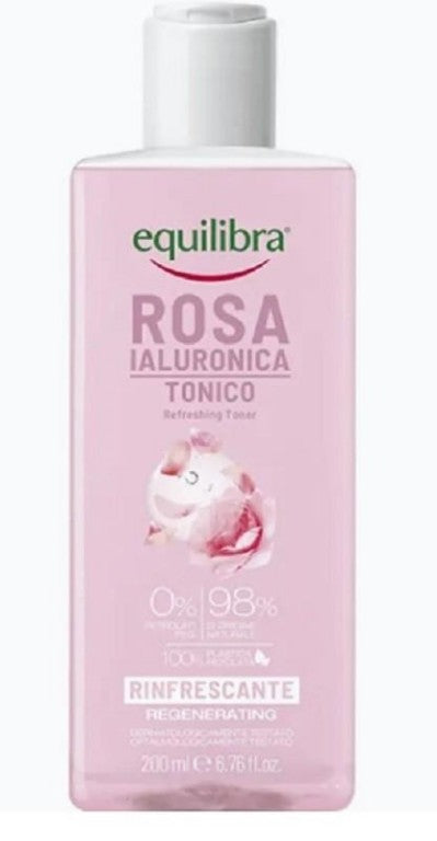 EQUILIBRA RÓŻA IALURONOWA TONIK ODŚWIEŻAJĄCY 200ML