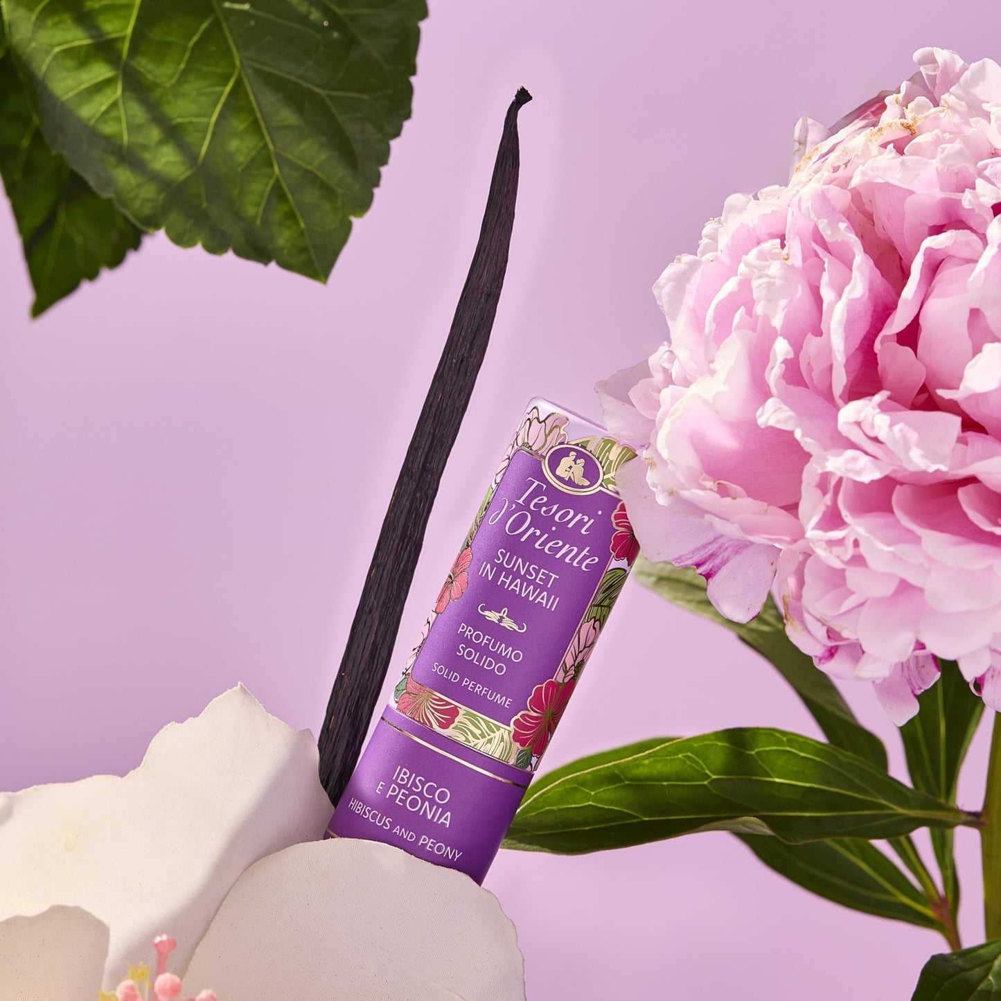 TESORI D'ORIENTE PROFUMO SOLIDO 7ML IBISCO e PEONIA