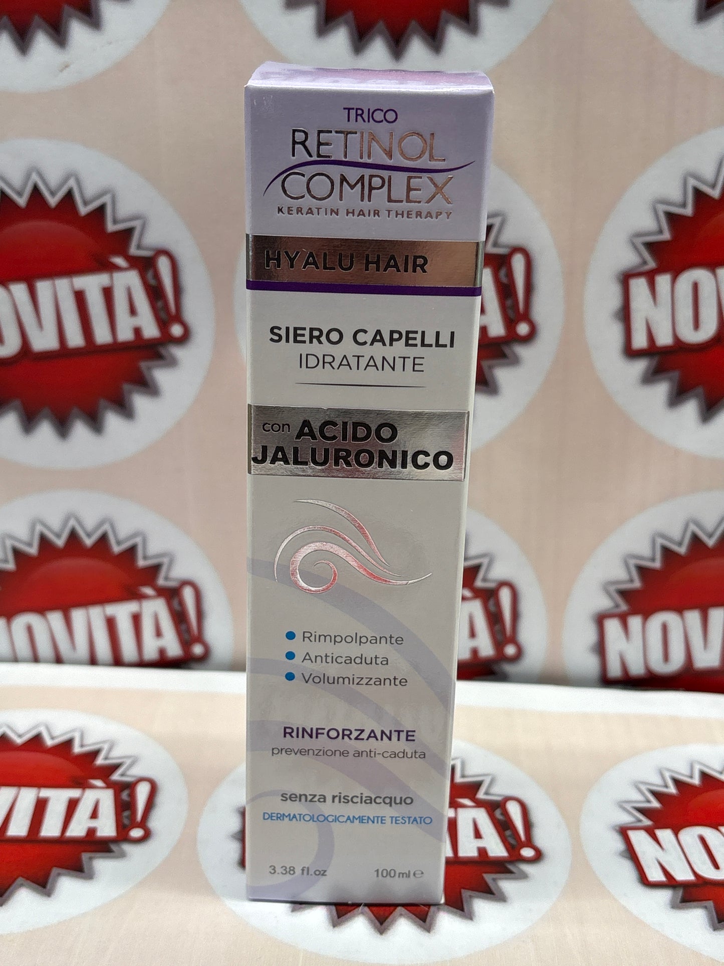 Retinol siero acido jaluronico